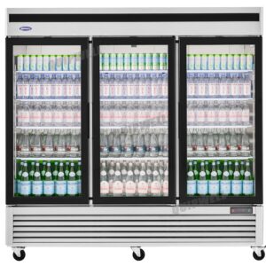 BGA2K 3 Door Upright Display Fridge 2050L - Image 5