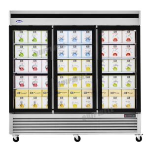 BGC2K 3 Door Upright Display Freezer 2050L - Image 3