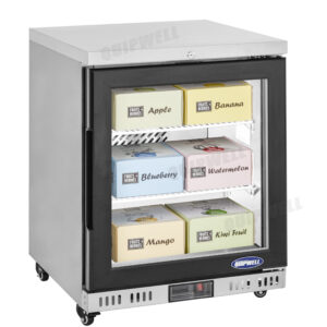 MA24G 1 Door Glass Under Bench Fridge 105L - Image 3