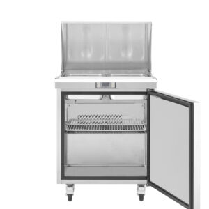 MSA22 1 Door Mega Salad Prep Fridge 220L 6×GN1/3 - Image 4