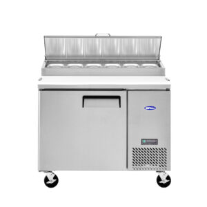 PPA06 1 Door Pizza Prep Fridge 270L 6×GN1/3 - Image 8