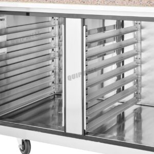 SM200 2 Door Granite Bakery Prep Fridge 380L - Image 7