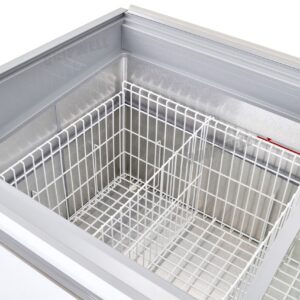 SN550 Glass Display Chest Freezer 550L (Auto Defrost) - Image 6