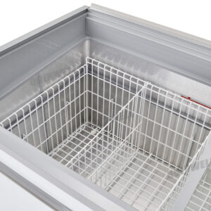 SN80A Glass Display Chest Fridge 800L (Auto Defrost) - Image 7