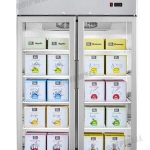 TGC10 2 Door Upright Display Freezer 900L - Image 3