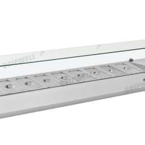 VRX93 Countertop Salad Prep Fridge 2000mm - Image 3