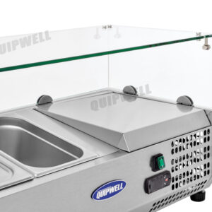 VRX93 Countertop Salad Prep Fridge 2000mm - Image 4