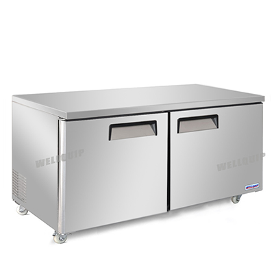 gallery_image01-1.jpg 2-door commercial bench freezer with integrated benchtop, stainless steel doors and low running costs