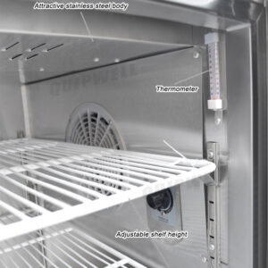 commercial pizza prep fridge for pizzerias, cafés, and restaurants