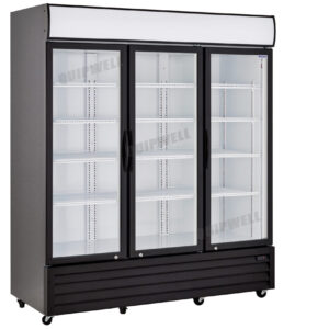 LG15HB 3 Door Upright Display Fridge 1500L - Image 4