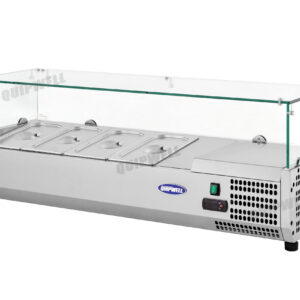 VRX124 Countertop Salad Prep Fridge 1200mm - Image 2